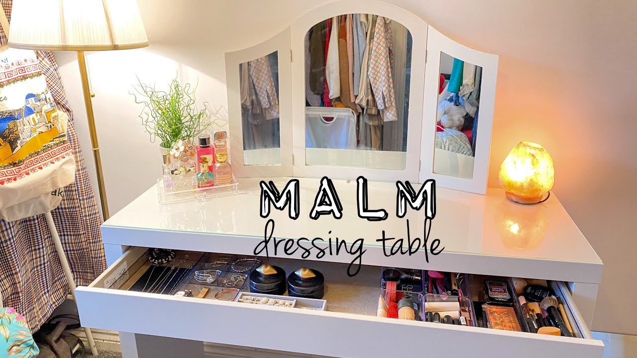 Upgraded my dressing table to IKEA malm Dressing Table.