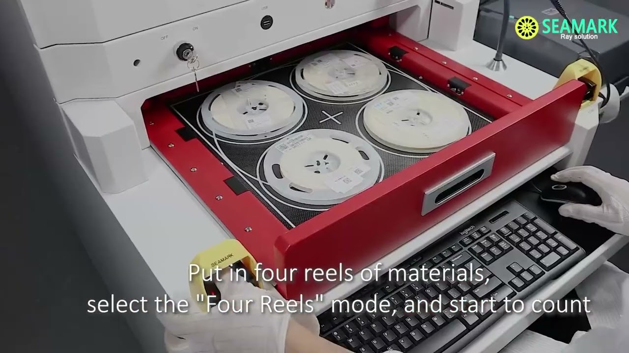 How to operate Seamark xc1000 | X-ray component counter