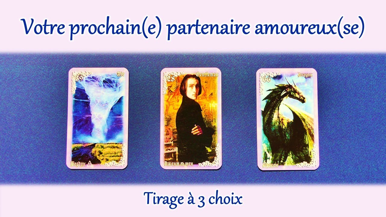 Votre prochain(e) partenaire amoureux(se) : Portait + circonstances de la rencontre - 3 choix 🌬️🫶🏼🐲
