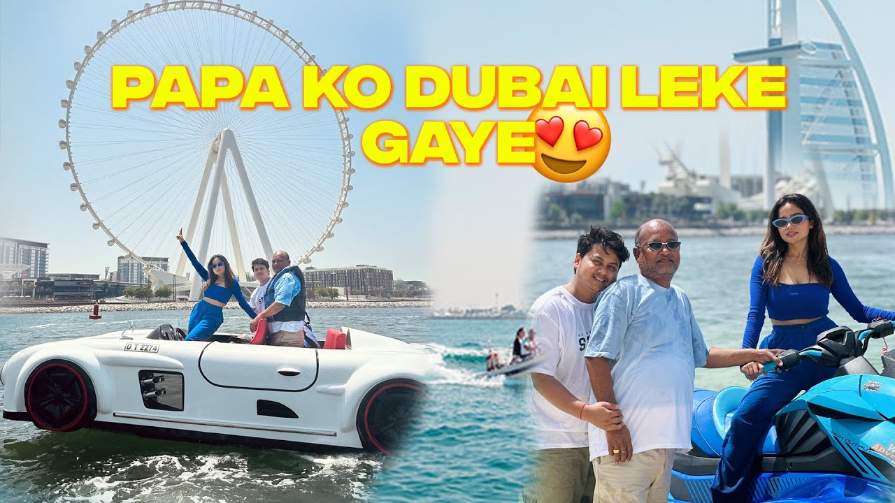 Papa Ki First International Trip To Dubai! | @ManishaRaniComedy