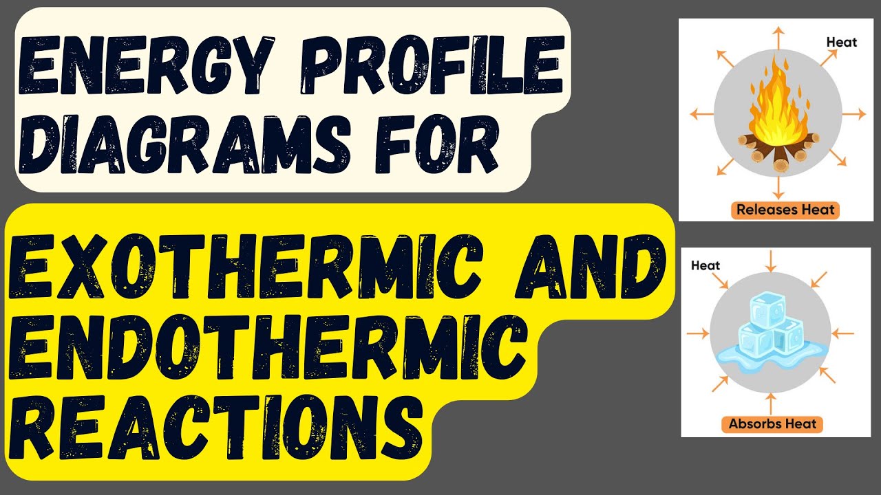 O level Chemistry - Energy profile diagrams for exothermic and Endothermic reactions