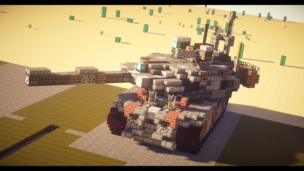 マイクラ戦車大会 Minecraft of Tanks!! 前編　【地上最強を求めて】
