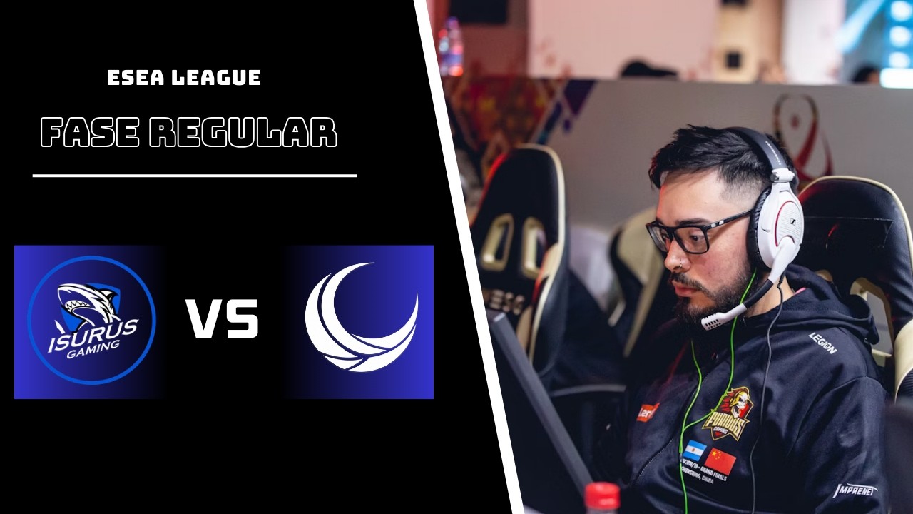 Isurus vs LunaEsports | Esea League - Fase Regular(BO1)