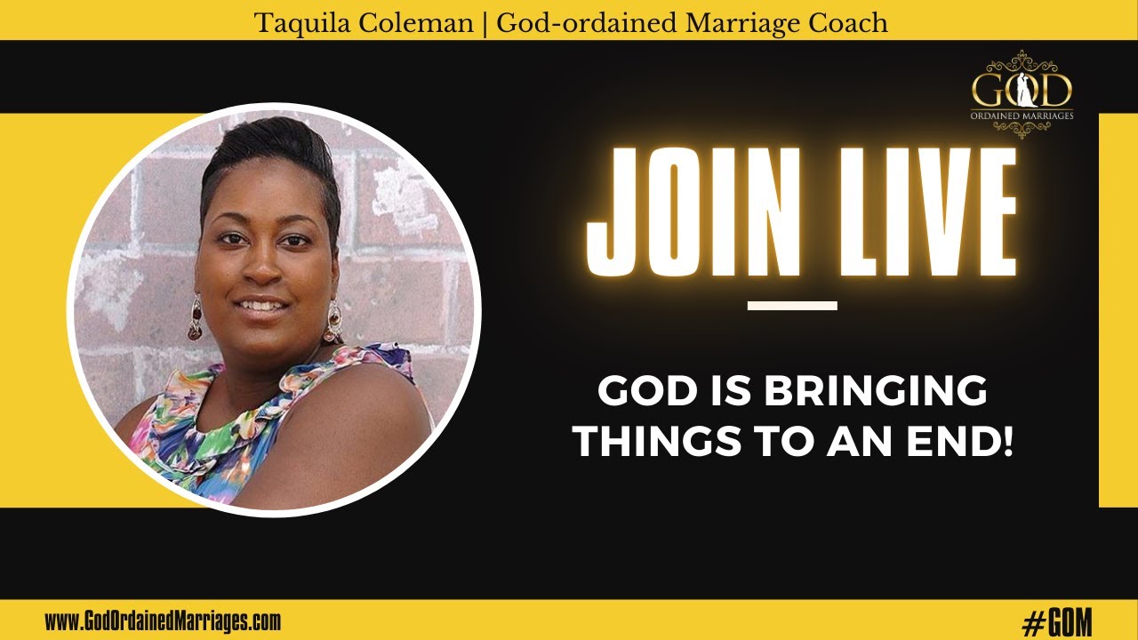 You Are in Transition While God is Putting an End to Things! 