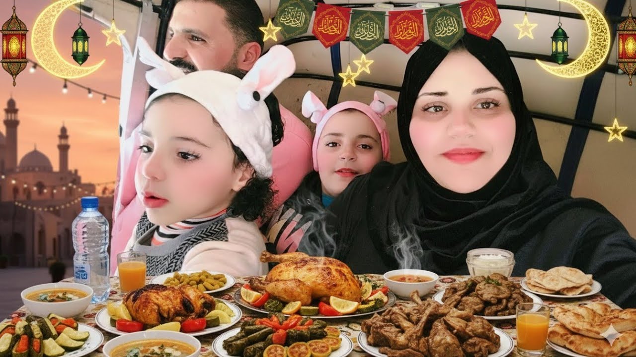 مهما كبرت هفضل استنى اليوم ده🌙✨ أول فطار في رمضان في المكان اللي قلبي بيرتاح فيه عند ست الكل❤️🌙✨