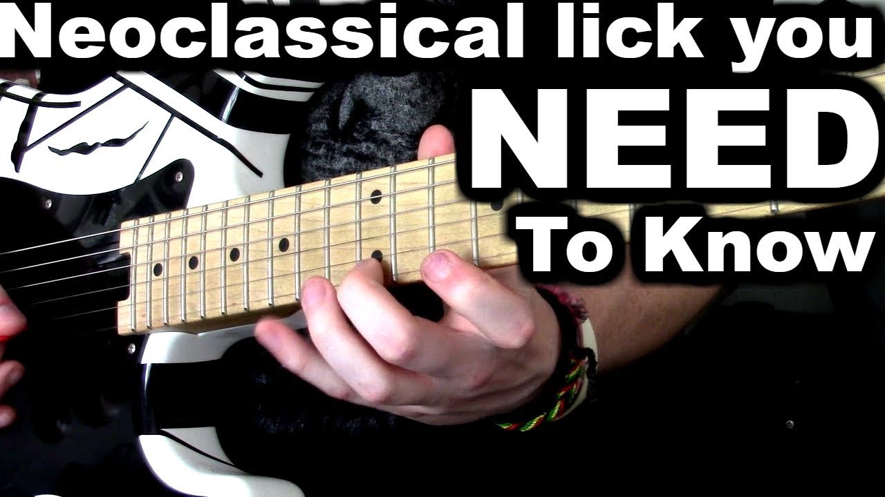 A Neoclassical Guitar Lick You NEED To Know