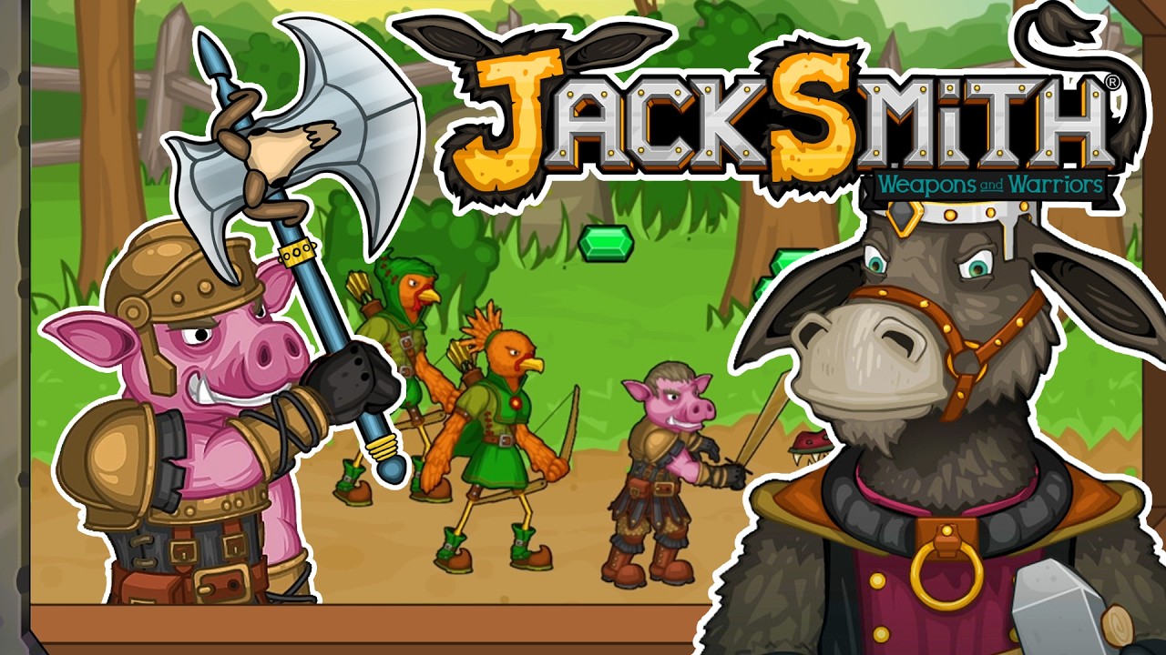 LA NOSTALGIE DE TOUT POUVOIR FORGER !! -Jacksmith: Weapons and Warriors- [FONDERIE]