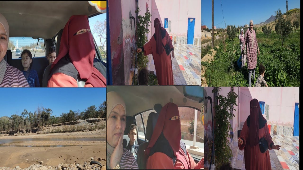 اول مره كاتديني معها لهذه البلاصه الزوينه اللي كانكتشف هذه المناظر خلابه