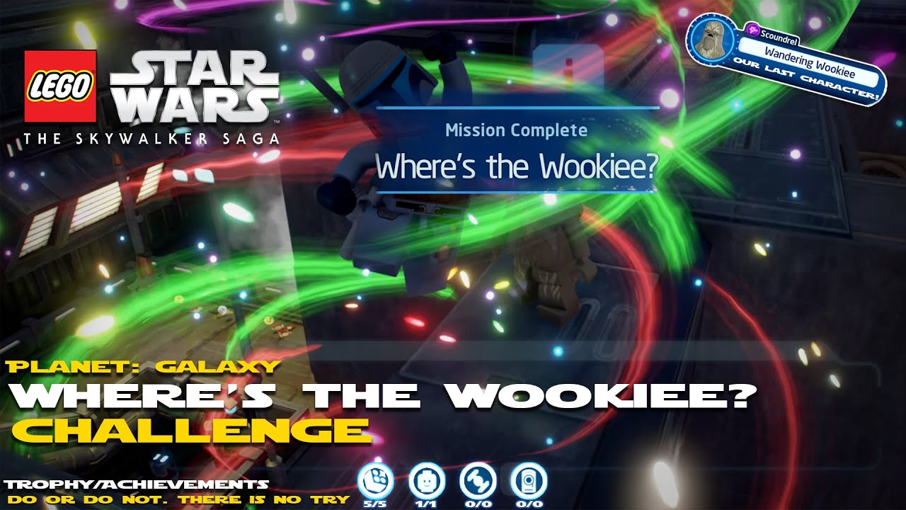 Lego Star Wars: Сага Скайуокеров: Где вуки? Челлендж (Места обитания вуки) — HTG