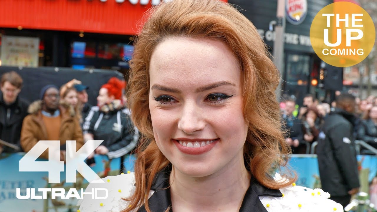 Daisy Ridley interview at&nbsp;Peter Rabbit premiere in London