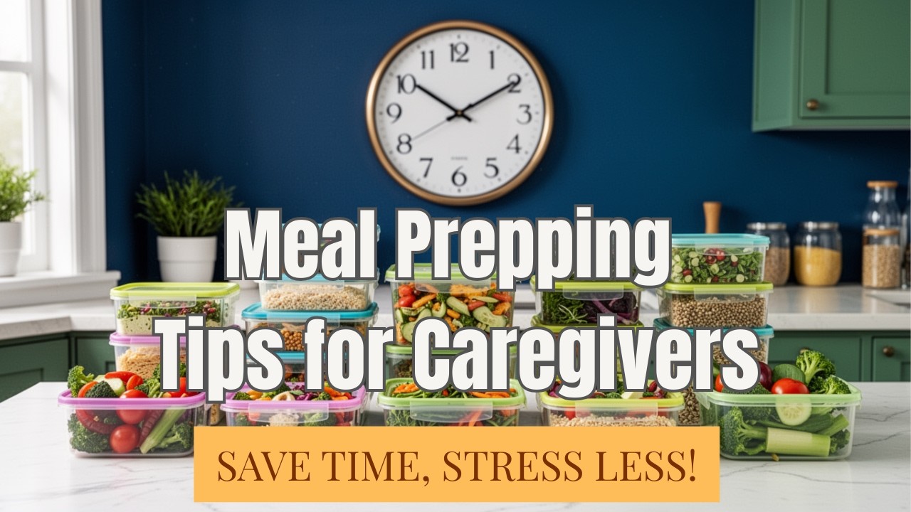 Caregiver Meal Prep Made Simple: Save Time, Eat Better, Stress Less
