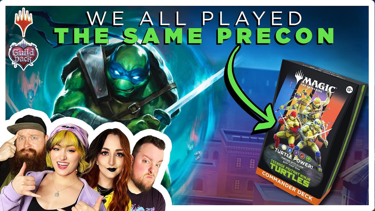 This Is Why You Shouldn't All Play the Same Deck | Raphael vs Splinter vs Michelangelo vs Donatello