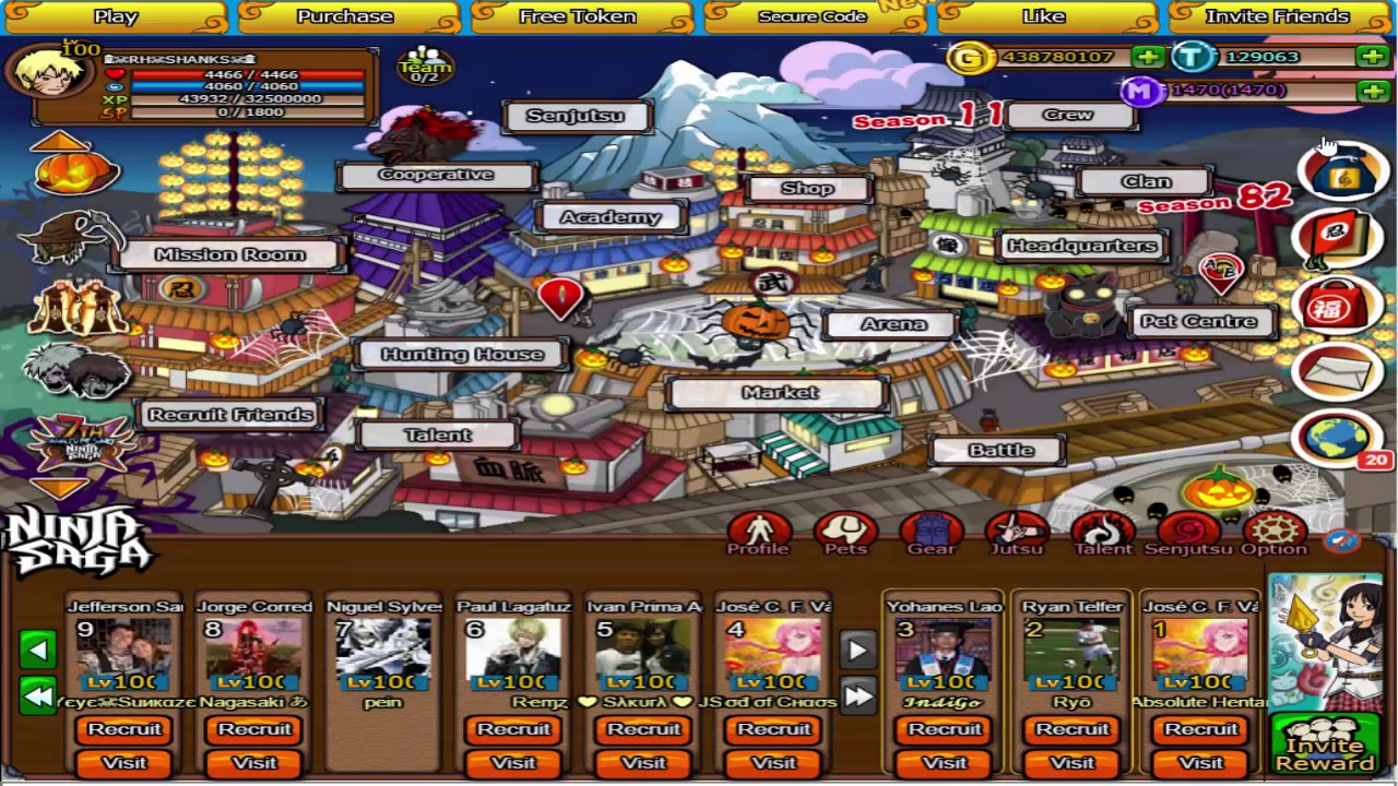 Ninja Saga Kinjutsu - Advanced Deadly Sickle