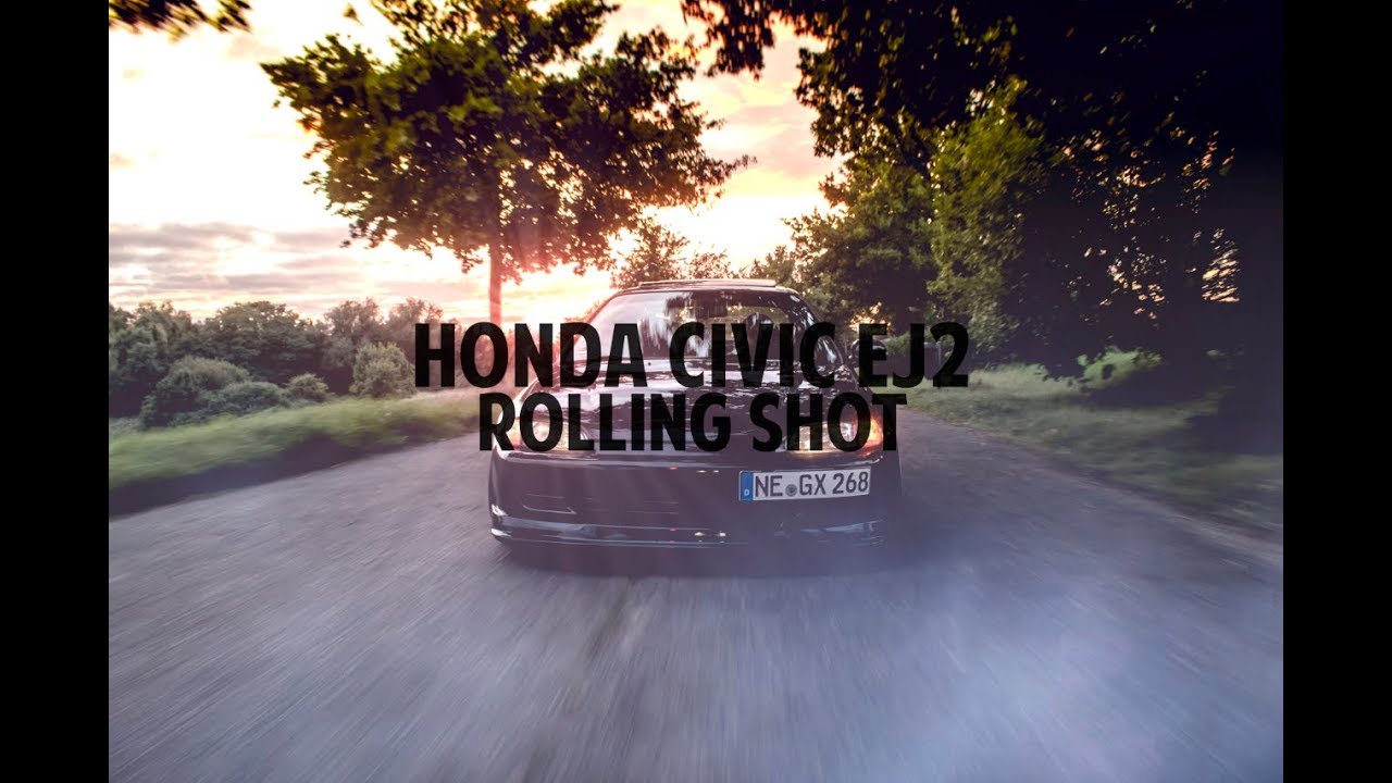 Honda Civic EJ2 Coupe Rolling Shot
