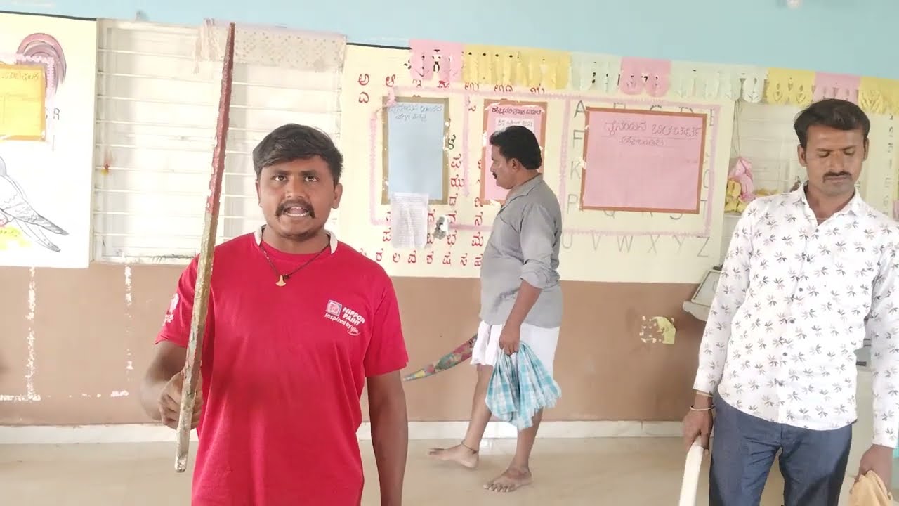 Sanganakal Bayalata Subha || ಸಂಗನಕಲ್ಲು ಬಯಲಾಟದ ಪೂರ್ವ ತಯಾರಿ 🔥👑 🪓#Bayalata #sanganakall #Ballari 🙏 