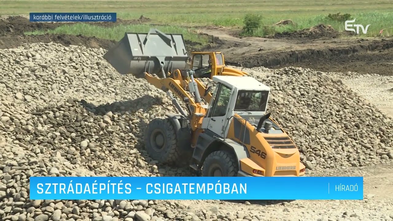 Sztrádaépítés, csigatempóban – Erdélyi Magyar Televízió
