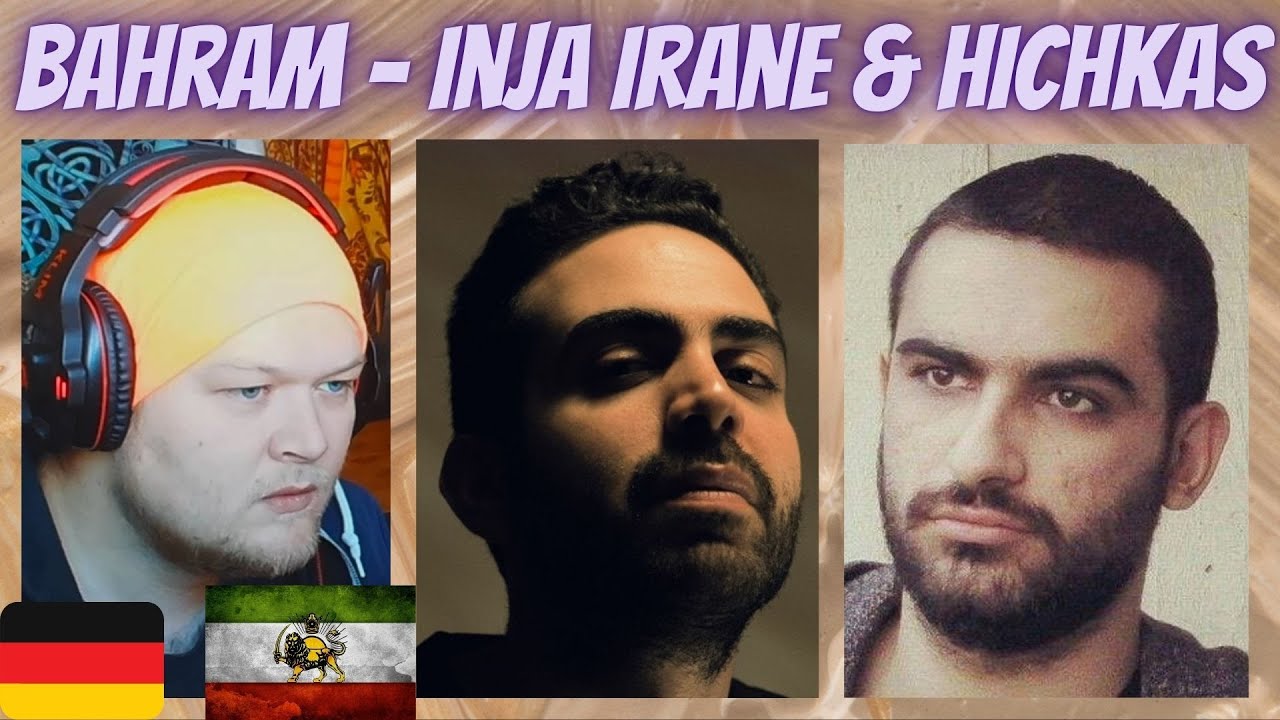 🇮🇷 Bahram - Inja Irane & Hichkas - Khalafkaraye Asli | GERMAN Reaction