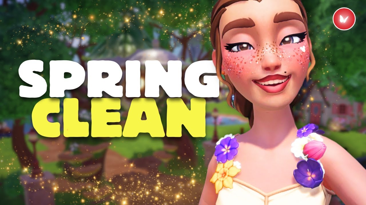 Clean my Valley and Decorate with Me in Disney Dreamlight Valley 🌸