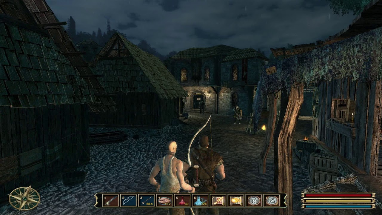 Gothic 3 - Sprowadź niewolników do Wilczej Kopalni / Bring more eager slaves to the wolf mine.