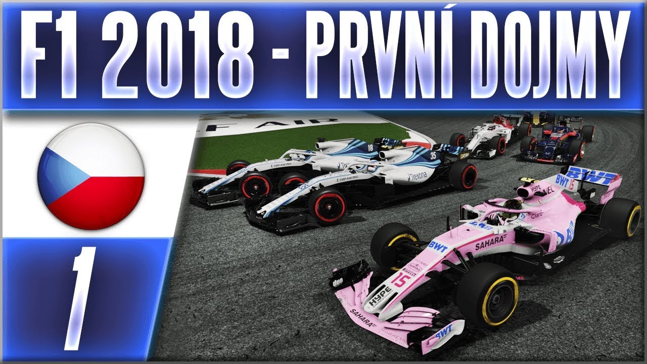 F1 2018 CZ Gameplay | Prvn&iacute; Dojmy