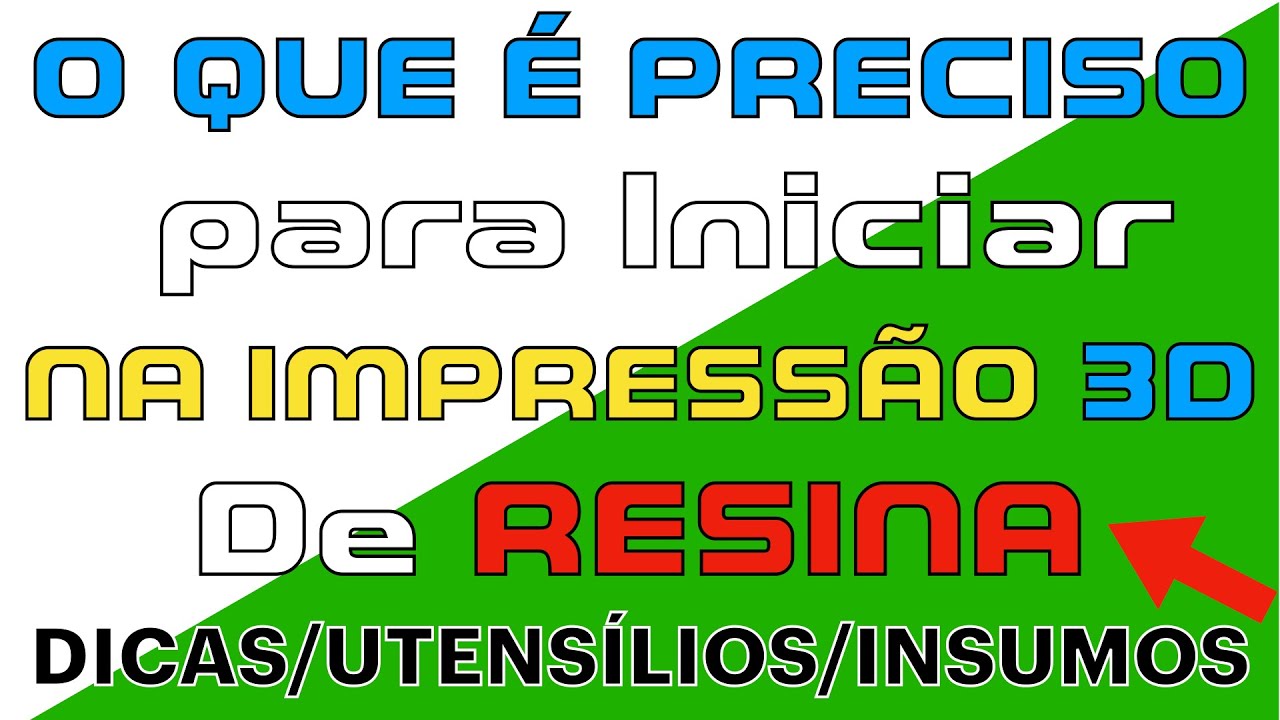 Como Iniciar nas impressoras de Resina - Parte 2 (Dicas, Utens&iacute;lios e insumos)