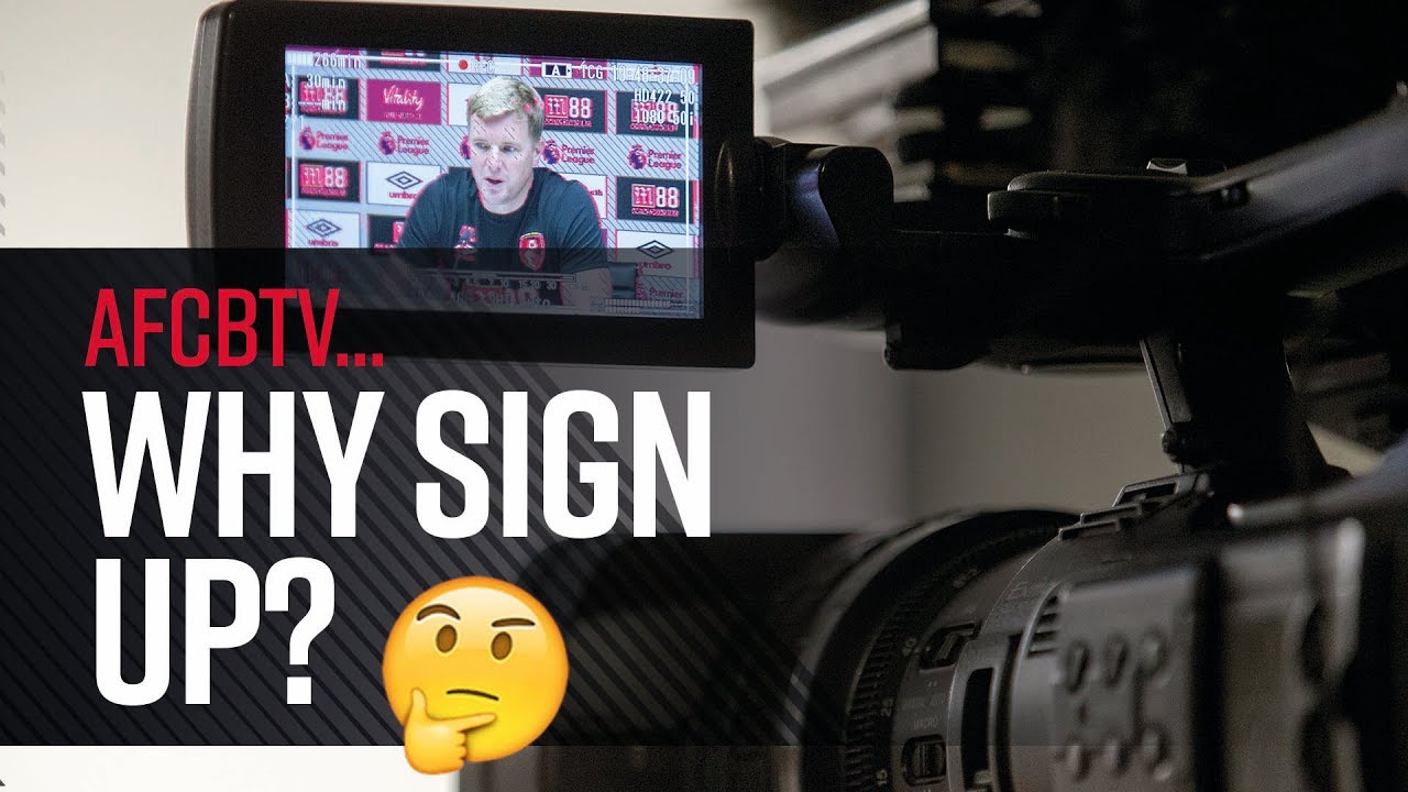 📺 afcbTV | Why sign up? 🤔