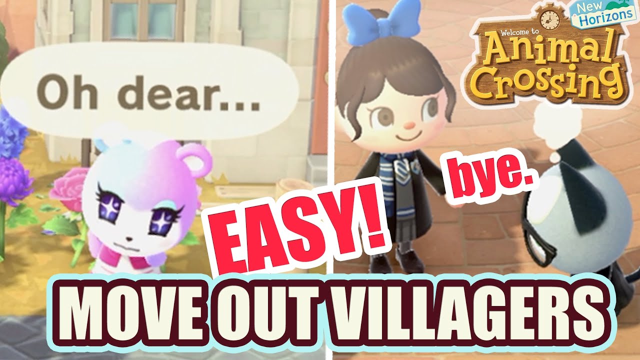 КАК: ВЫГНАТЬ ЖИТЕЛЕЙ ДЕРЕВНИ | Animal Crossing New Horizons