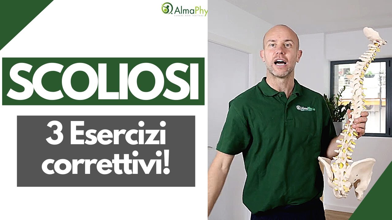 Scoliosi: 3 esercizi correttivi!