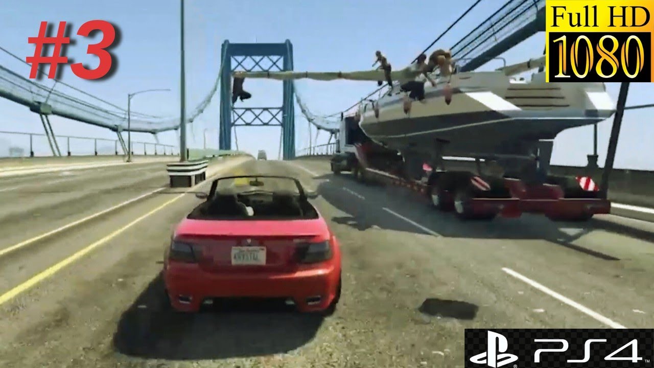 GTA 5 Gameplay Walkthrough [PS4 1080P 60Fps] - Grand Theft Auto 5 - No Commentary - PART 3