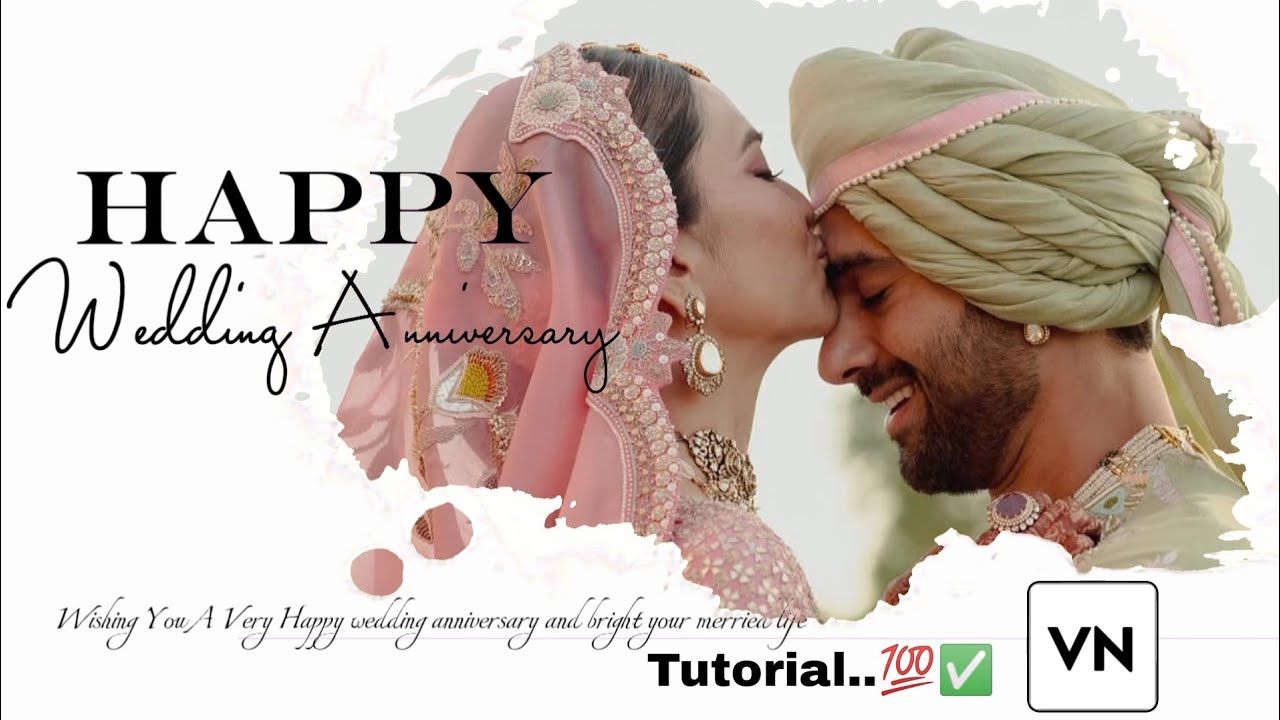 New Trend🎉💝👑 Wedding Anniversary Status,Anniversary Video Editing Tutorial,#AnniversaryVideoEditing