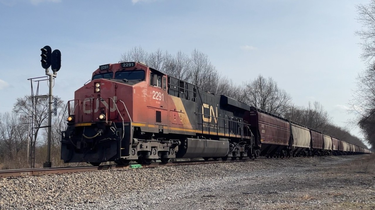 CN 2291 With a Leslie RS3L Leads CN G889-71
