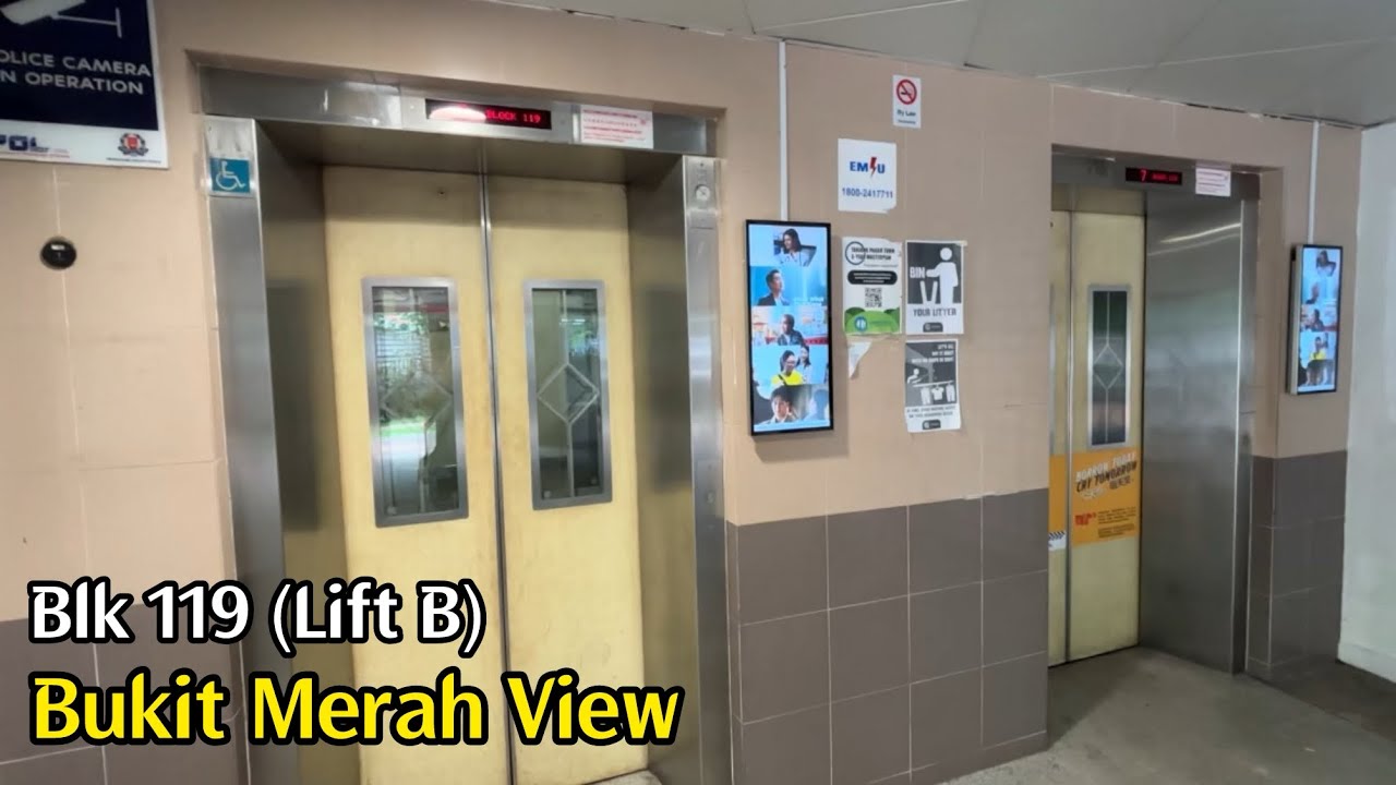🟡 Blk 119 Bukit Merah - Fujitec [Lift A]