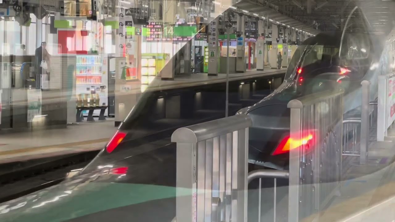 E956系アルファエックスをメインに仙台駅で新幹線を撮影　2025.10.27と10.29