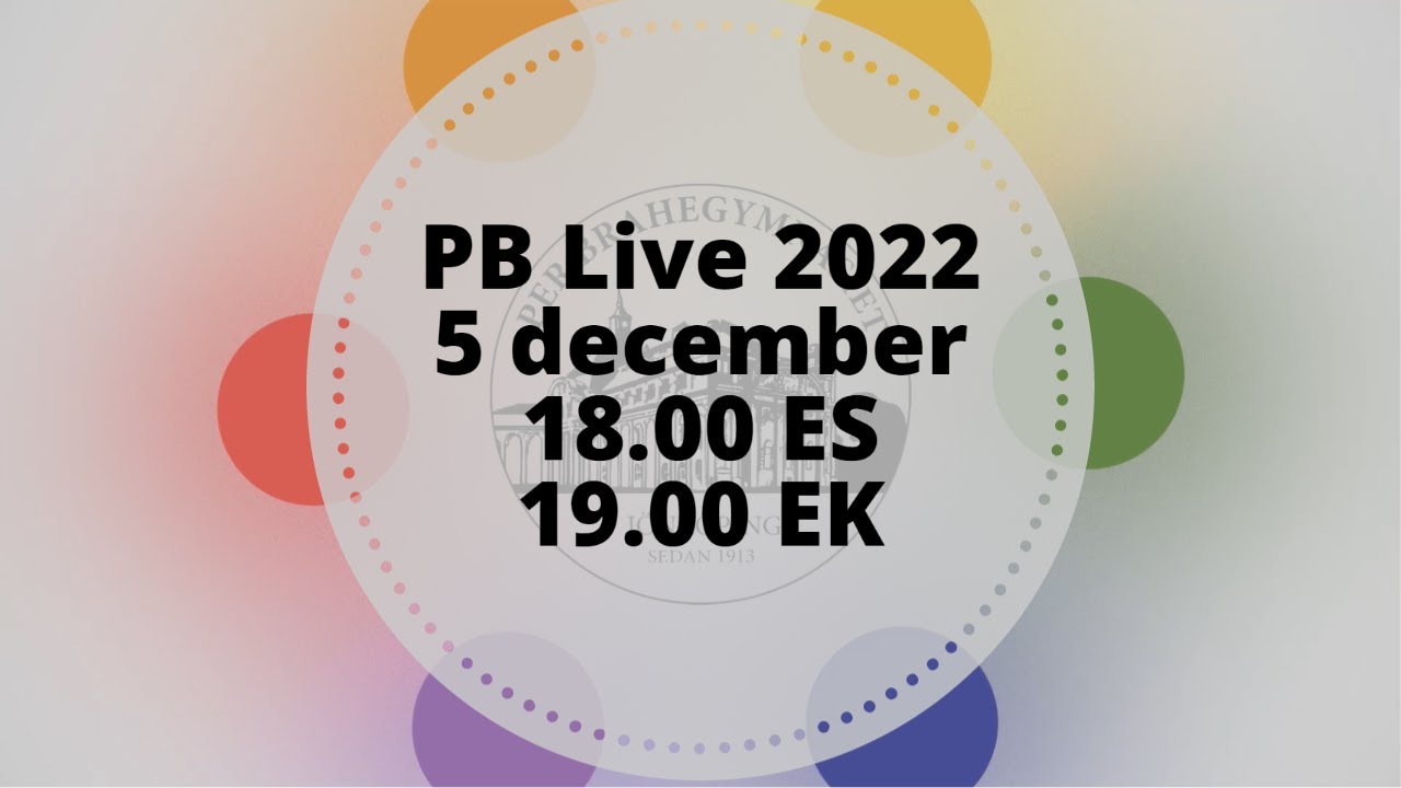 PB Live - Estetiska programmet och Ekonomiprogrammet
