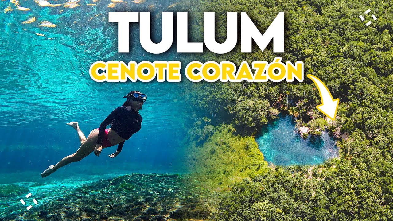 CENOTE CORAZÓN EN TULUM 😱 El más barato de todos ¿Qué hacer en Tulum?