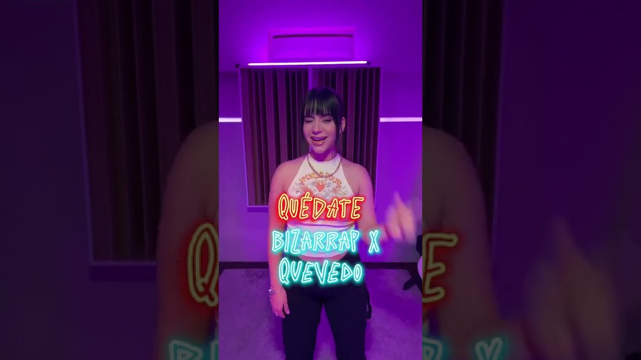 Como sería el éxito de Quevedo y Bizarrap cantado por una mujer?  QUEDATE - NADIRA COVER