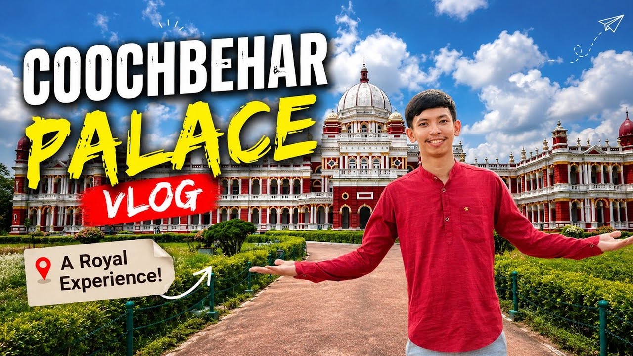 Cooch Behar Palace | Vlog | The Royal Heritage of West Bengal | #vlog #coochbehar 