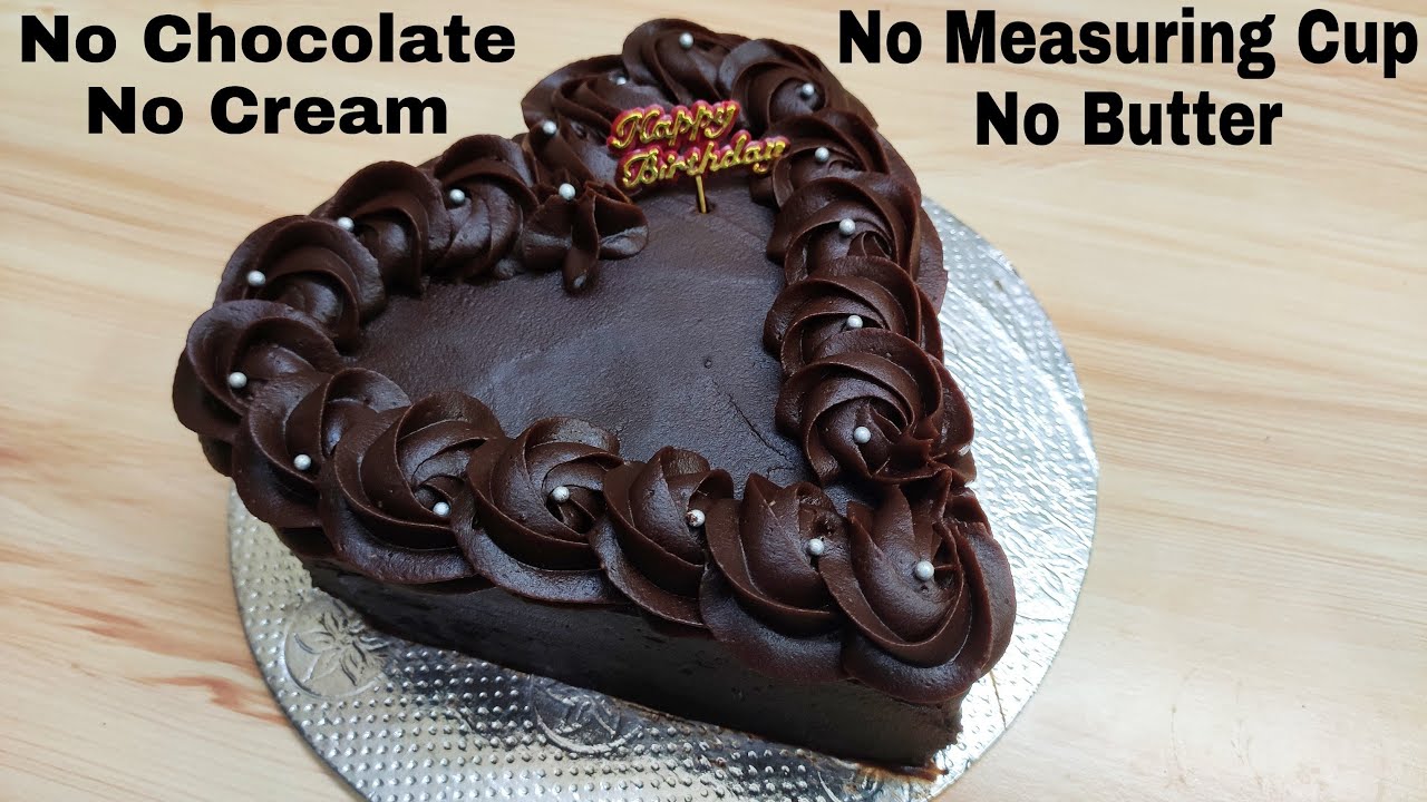 Birthday Cake In Lock-Down Without Chocolate, Measuring Cup, Butter | बर्थडे केक बनाए बिना चॉकलेट |