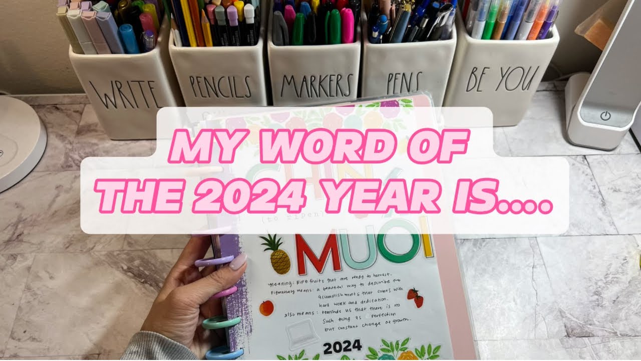 MY WORD OF THE YEAR!!