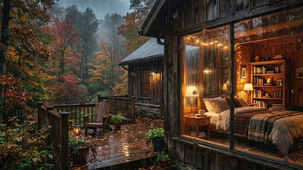 1時間の雨音で居心地の良い睡眠とリラックスを✨ │ 睡眠用bgm・疲労回復・ヒーリング