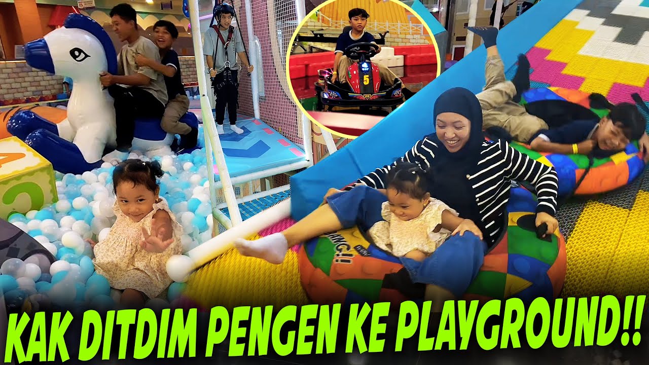 DIMAS AKHIRNYA PINGIN NGRASAIN PAYGROUND KAYAK HANIN