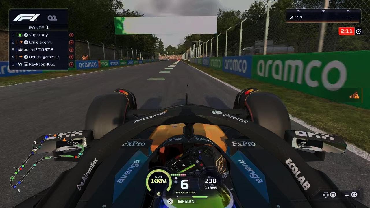 F1 25 DHZ S8 Monza (Main Race)
