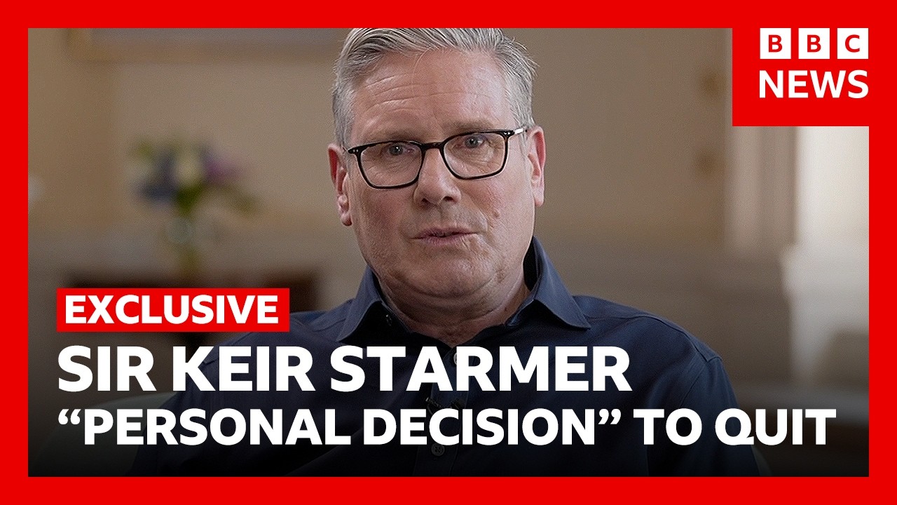 Sir Keir Starmer insists it was &ldquo;personal decision&rdquo; to resign in exclusive BBC interview | BBC News