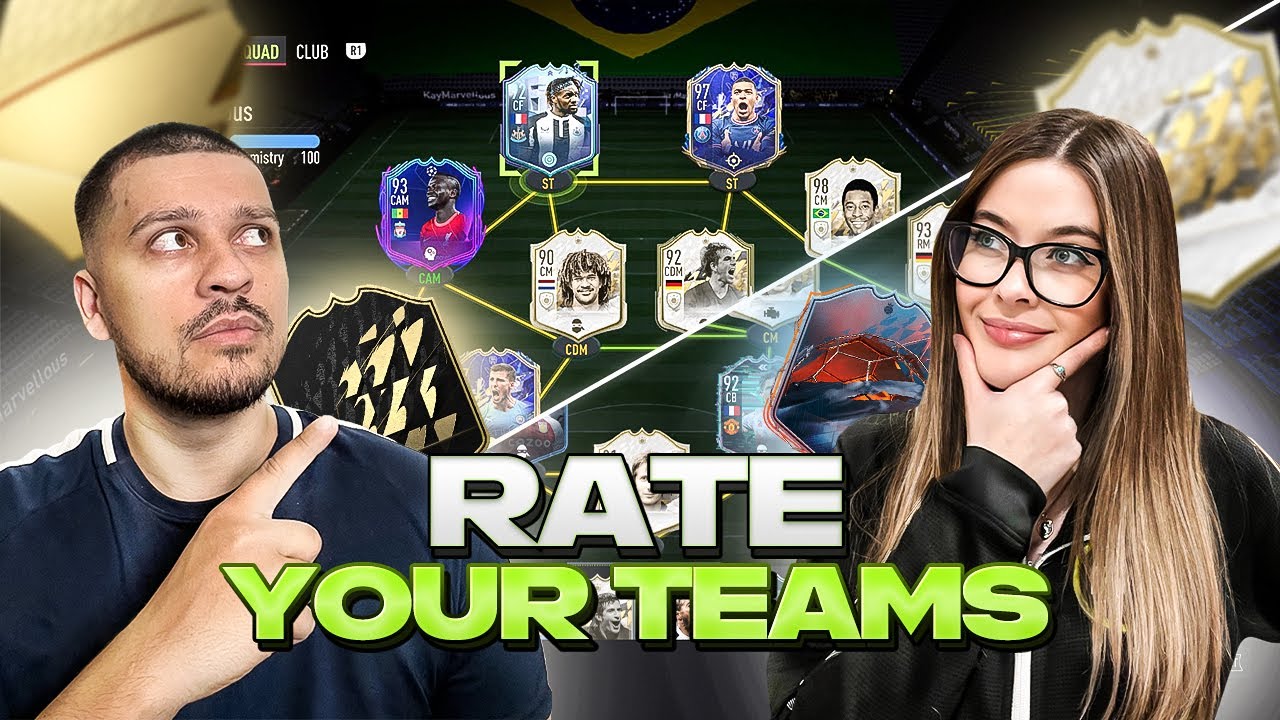 TEAM FUTWIZ RATE YOUR ULTIMATE TEAMS! #FIFA22