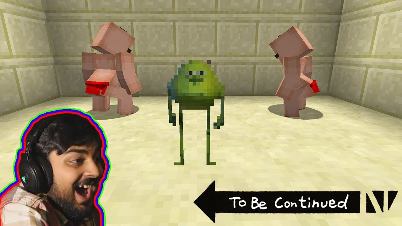 Minecraft Meme MUTAHAR laugh - Mike Wazowski? PART 6