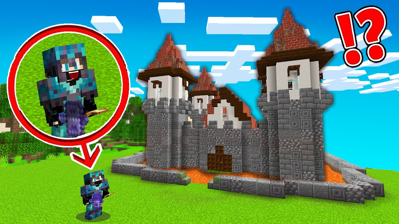 سيرفر حياة واحدة #15 : بنيت قلعة الأكثر حماية في السيرفر !!؟ 😱🔥