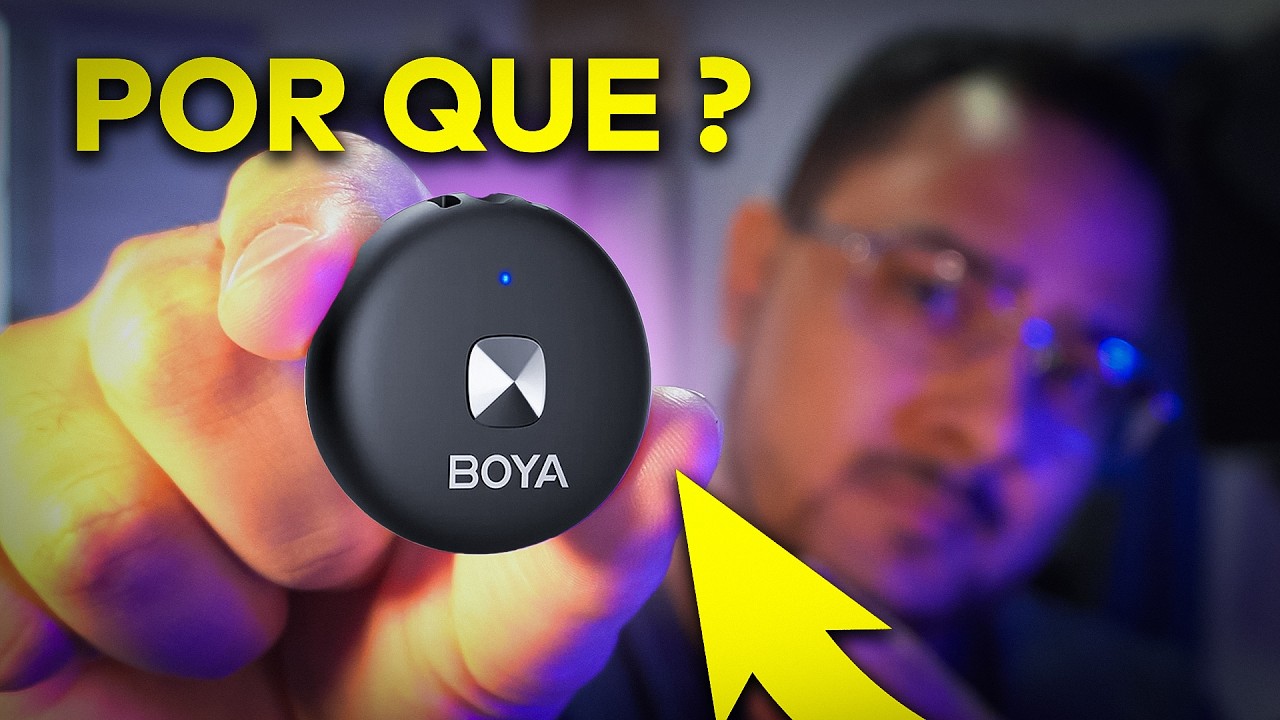 Qual é o Segredo do Microfone Lapela que Todo Mundo Está Comprando?  Boya Omic-U