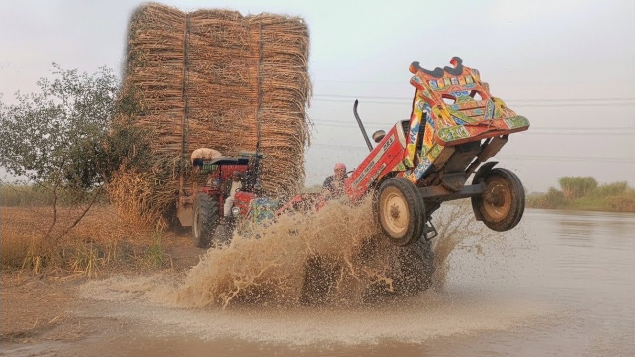 Alghazi 65 hp tractor full load 