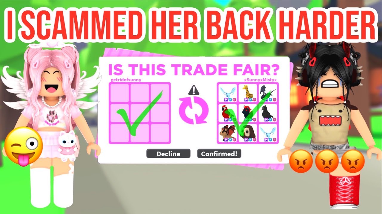 I SCAMMED A HUGE SCAMMER In Adopt Me *SHOCKING*