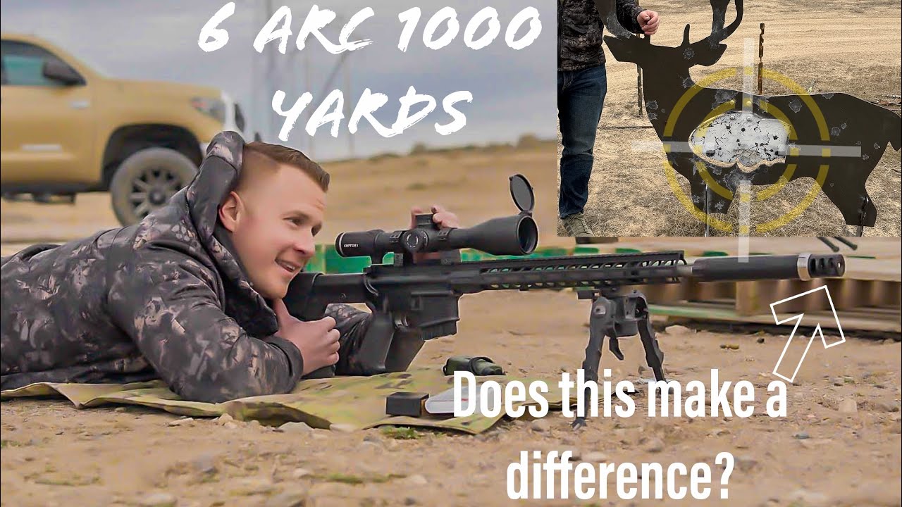 6 ARC VS Crazy Winds, 775 and 1000 Yards | Will A Suppressor Muzzle Brake Make A Difference?
